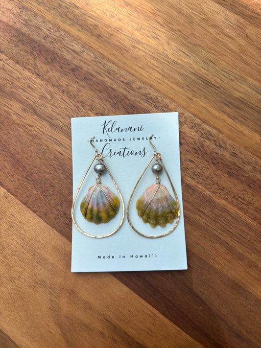 Sunrise shell Earrings