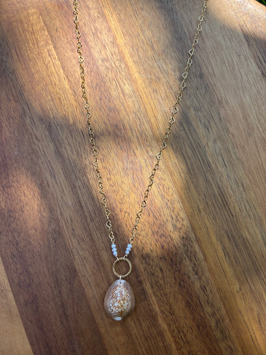Cowrie shell necklace