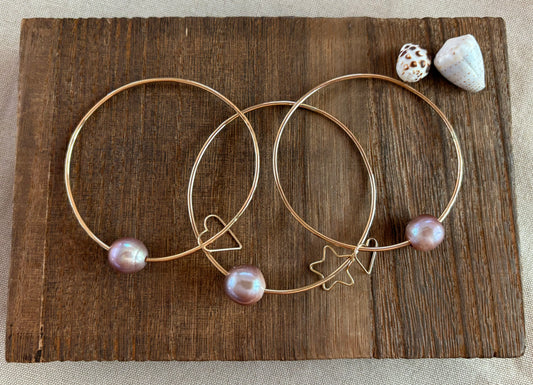 Pink Edison Bangle