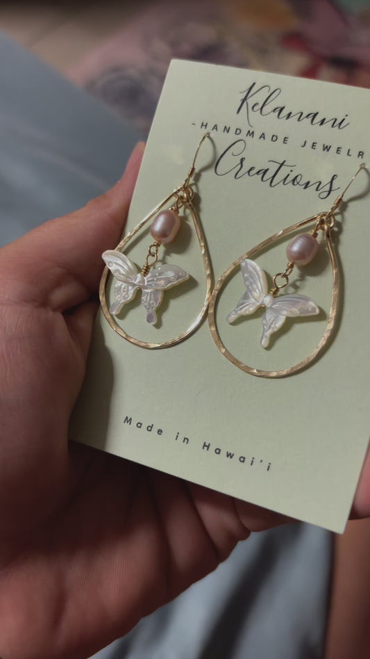 Pulelehua (butterfly) Earrings